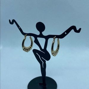 14k gold hoop earrings